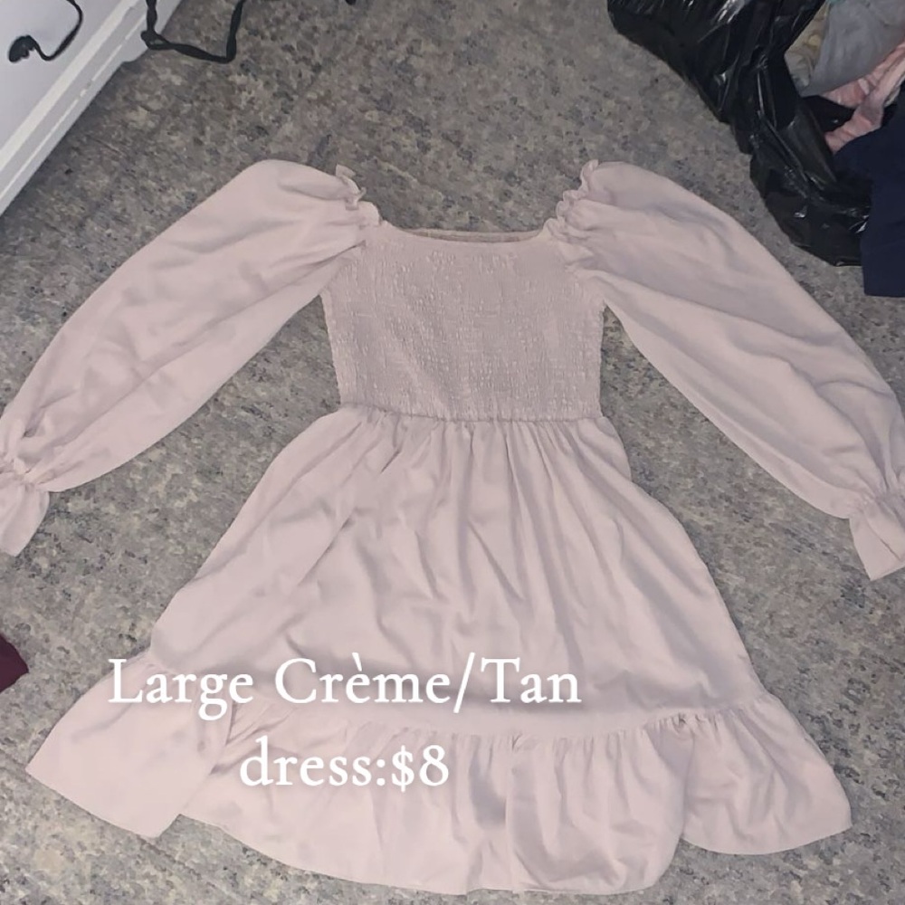 Elegant Cream Dress
